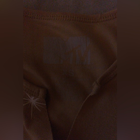 Mtv cropped shirt size S - Picture 2 of 2
